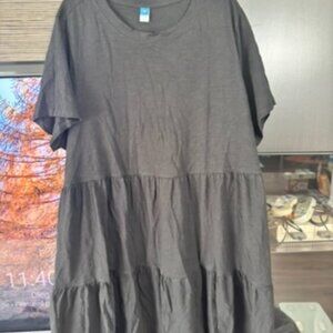 Old Navy EveryWear Tiered Mini Swing Dress 3X